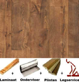 All-in Laminaat. OTIUM Amber brown