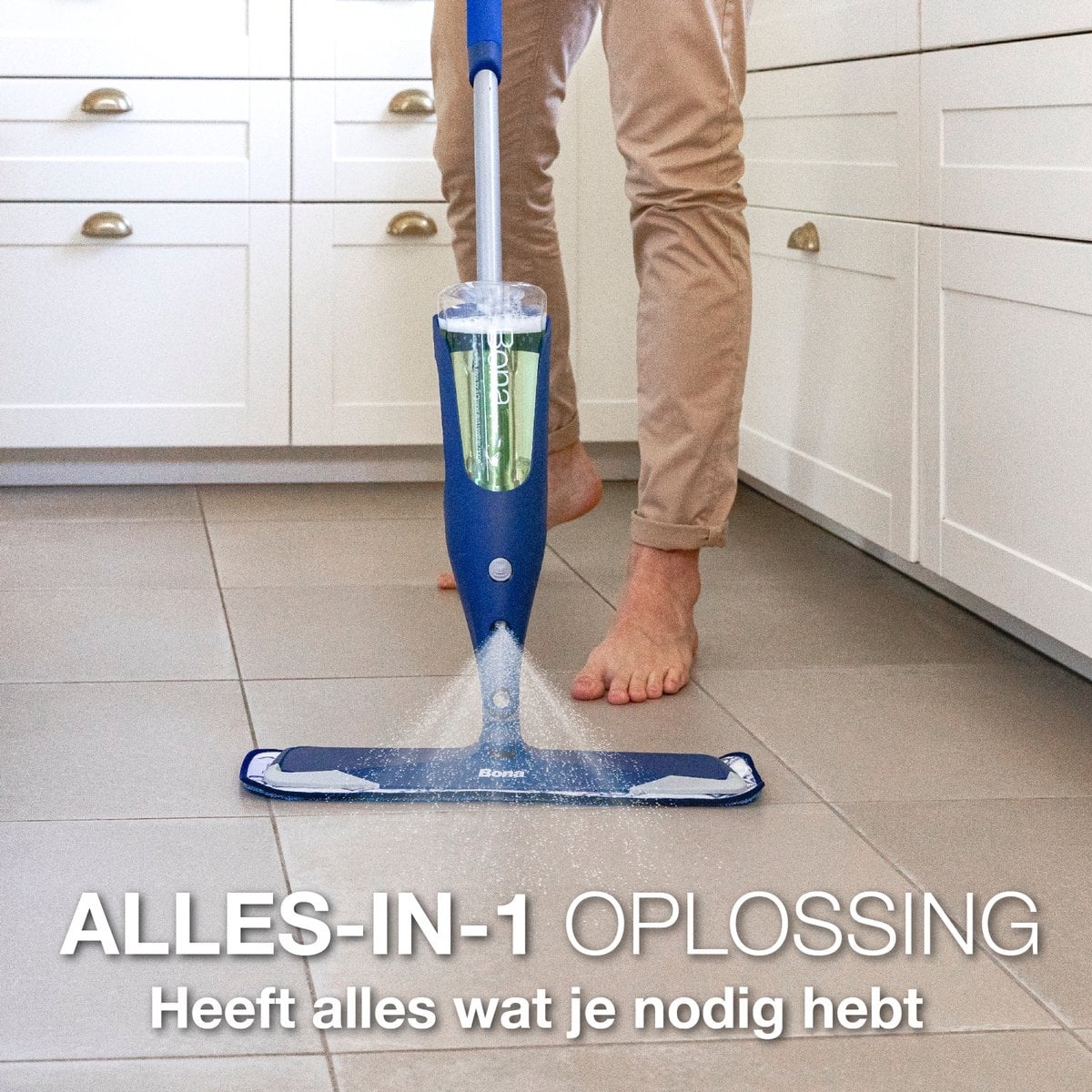 Bona Premium Spray Mop Set voor Harde Vloeren