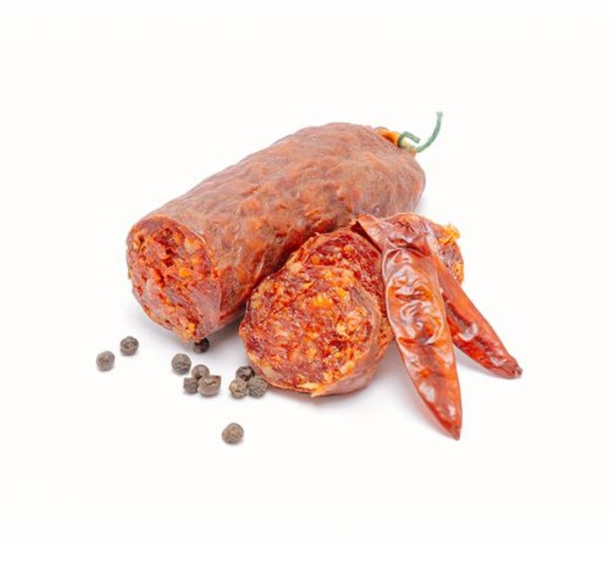 Gedroogde worst met piment d'Espelette (Per 6 stuks)