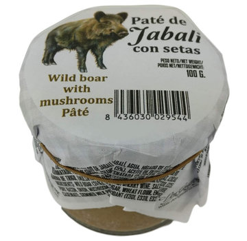 Spaanse Wildzwijnpate met paddenstoelen (Per 12 stuks)