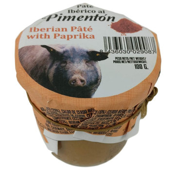 Spaanse Iberico pate met paprika (Per 12 stuks)