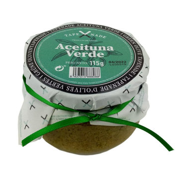Groene olijven tapenade (Per 12 stuks)