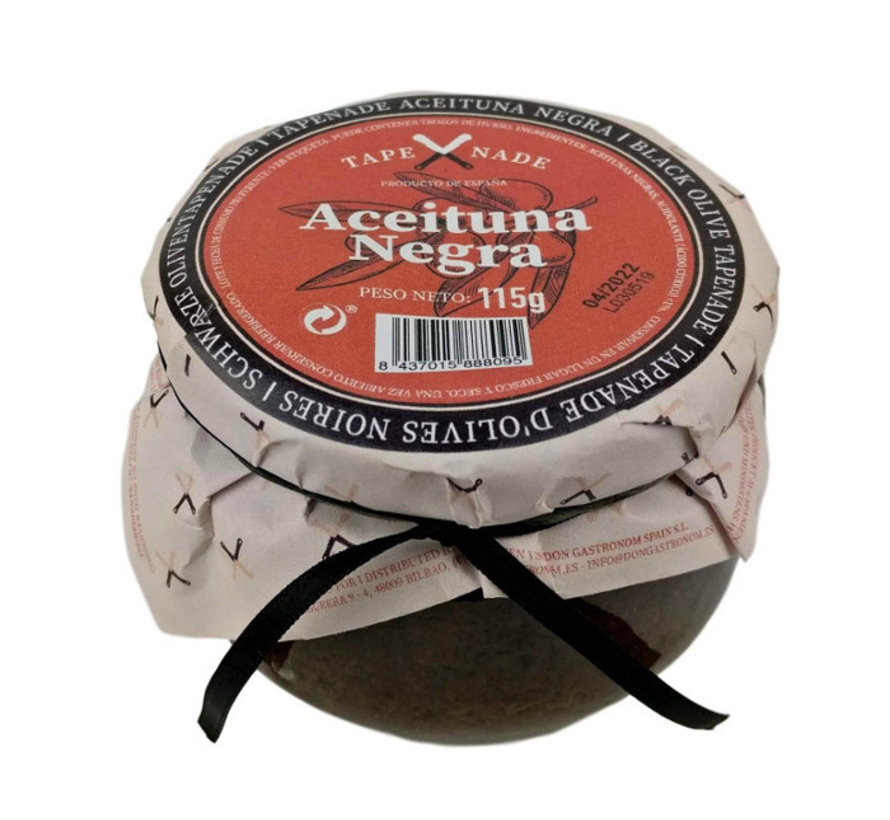 Zwarte olijven tapenade De Worstgroothandel
