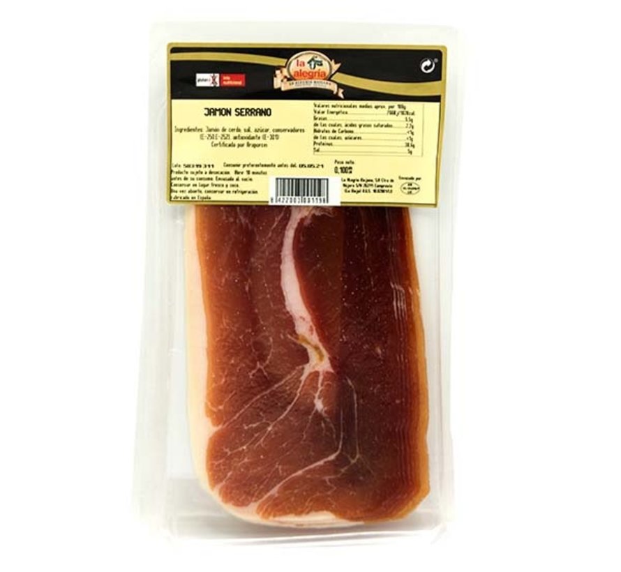 Gesneden Serrano Ham