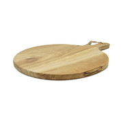 Borrelplank Old Look rond  met handgreep (Per 3 stuks)