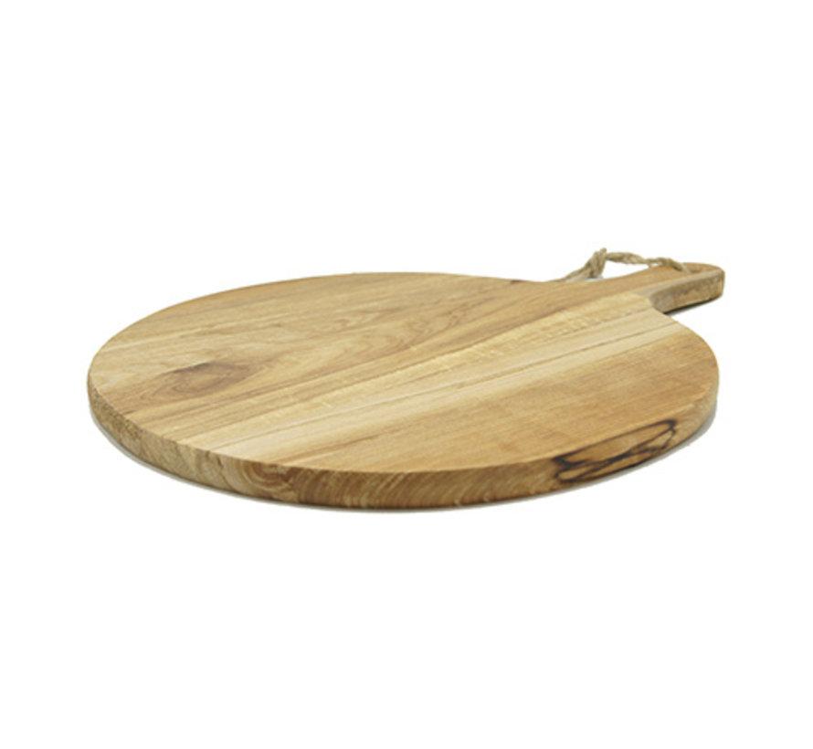 Borrelplank classic rond met handgreep (per 3 st.)   (Per 3 stuks)