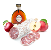 Franse worst Calvados appel (Per 6 stuks)