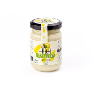 Alioli met citroen en basilicum (Per 6 stuks)