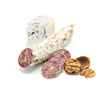 Franse worst met roquefort en walnoot (Per 6 stuks)