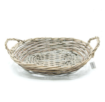 Mand met ijzeren frame ovaal 38x28 (10st)