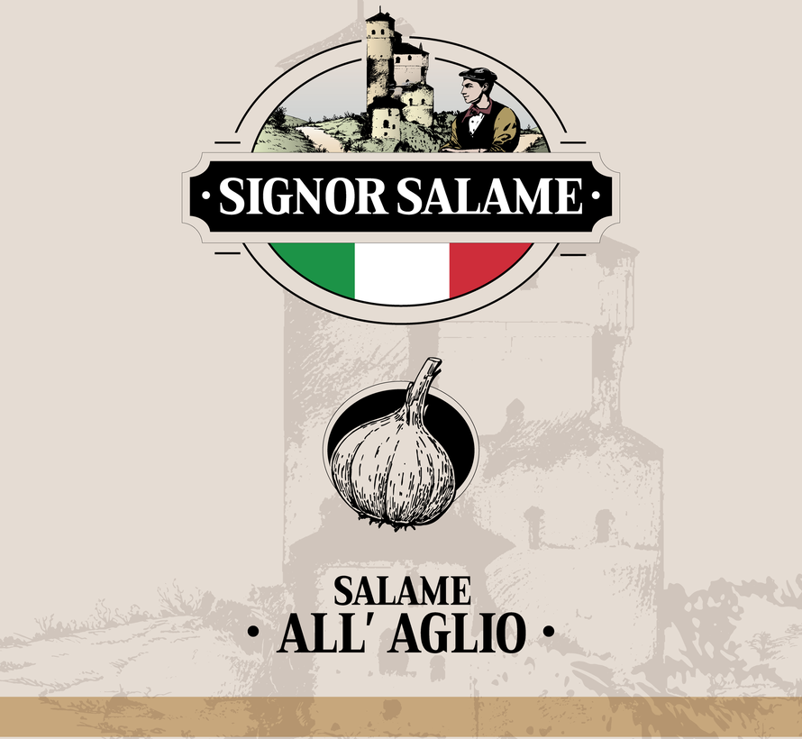 Salame Aglio  (onverpakt)