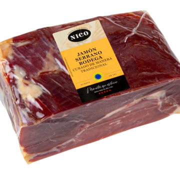 Serrano ham in blok (+/-2,5 kg) uit Spanje
