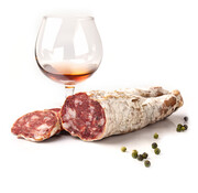 Franse worst met Cognac en Groene peper (Per 6 stuks)