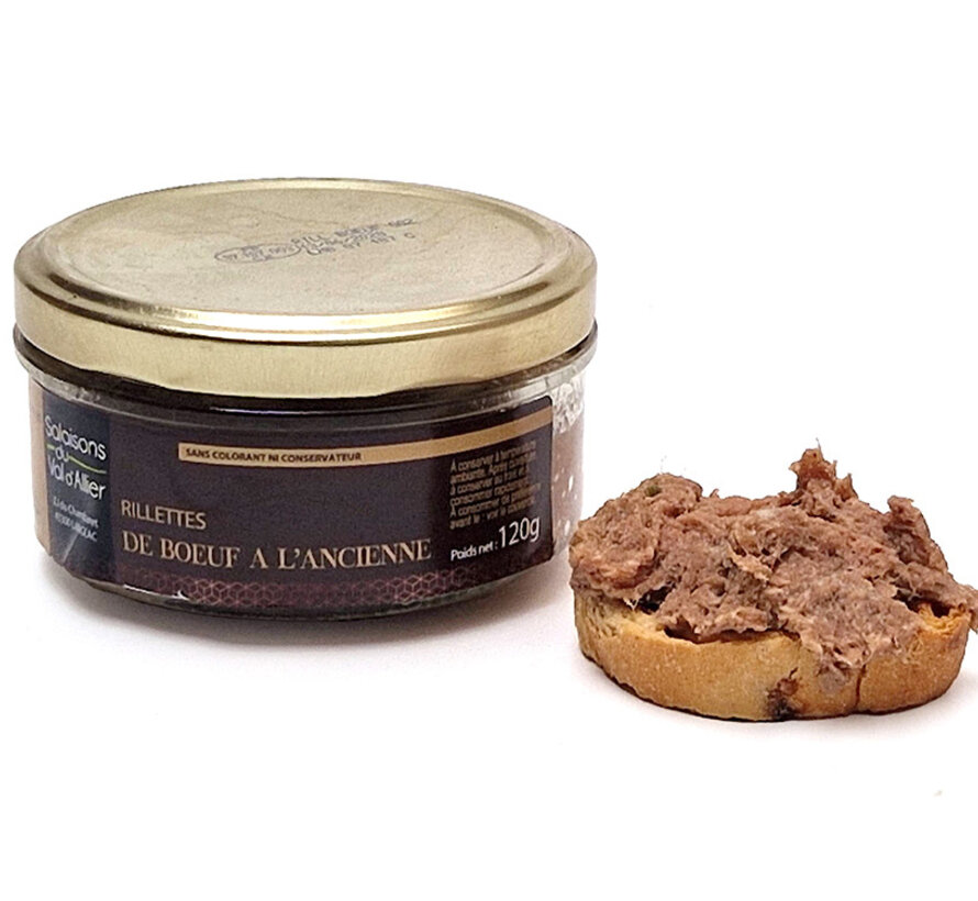 Rillette de boeuf a l'ancienne (Per 12 stuks)