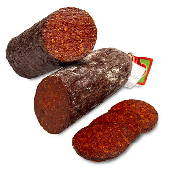 Maison Chillet Snijworst rund-kalkoen Chorizo (2,8 kilo)   (Per stuk)