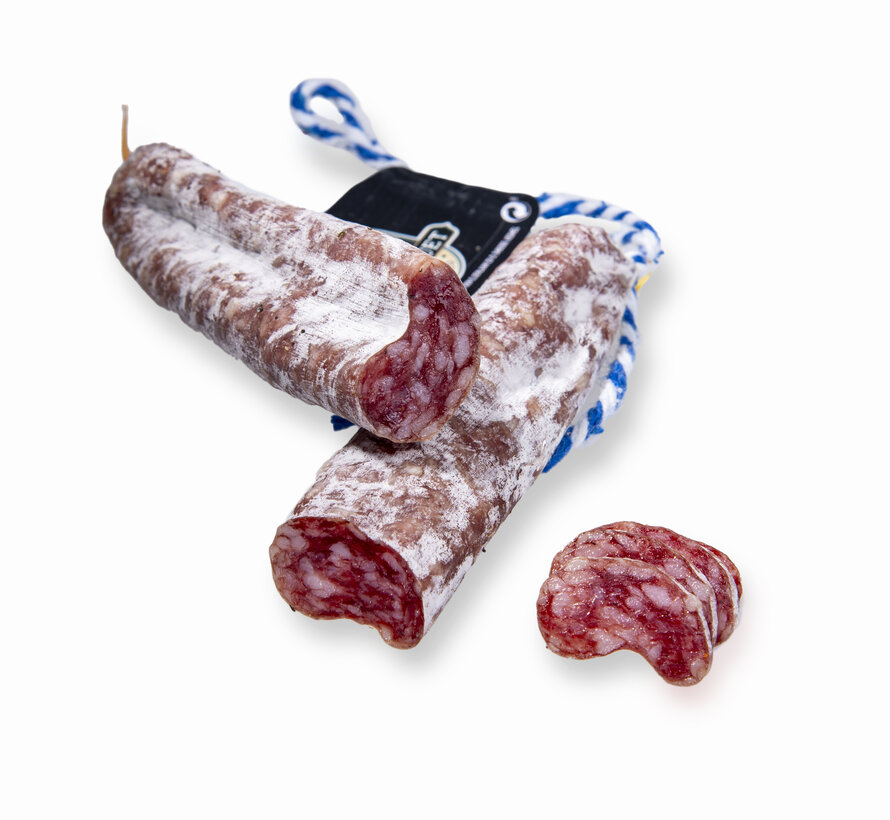 Spaanse gedroogde worst met knoflook (Per 5 stuks)