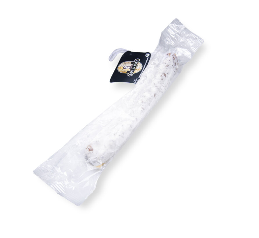 Fuet Blauwe kaas (100 grams) Flowpacked (Per 5 stuks)