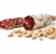 Monsieur Saucisson Franse worst met cashewnoten- M.Chillet 160g