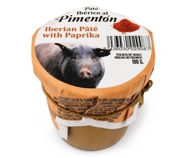 Spaanse Iberico pate met paprika (Per 12 stuks)