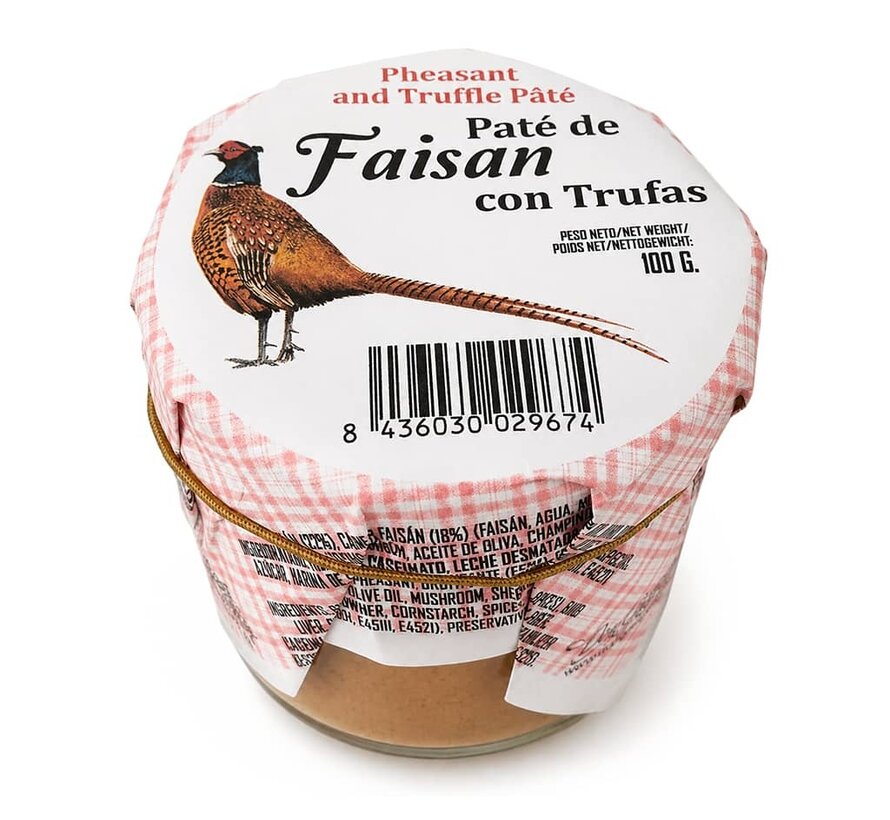 Spaanse pate van fazant en truffel (Per 12 stuks)