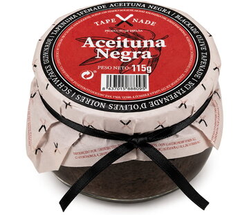 Zwarte olijven tapenade (Per 12 stuks)