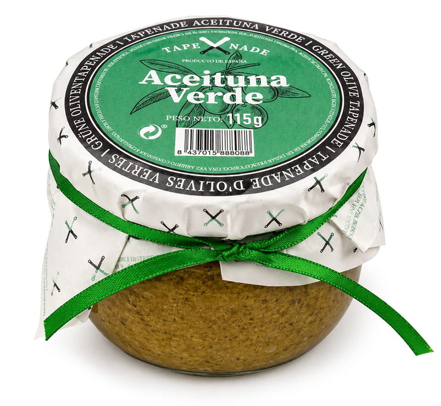Tapenade van groene olijven (Per 12 stuks)