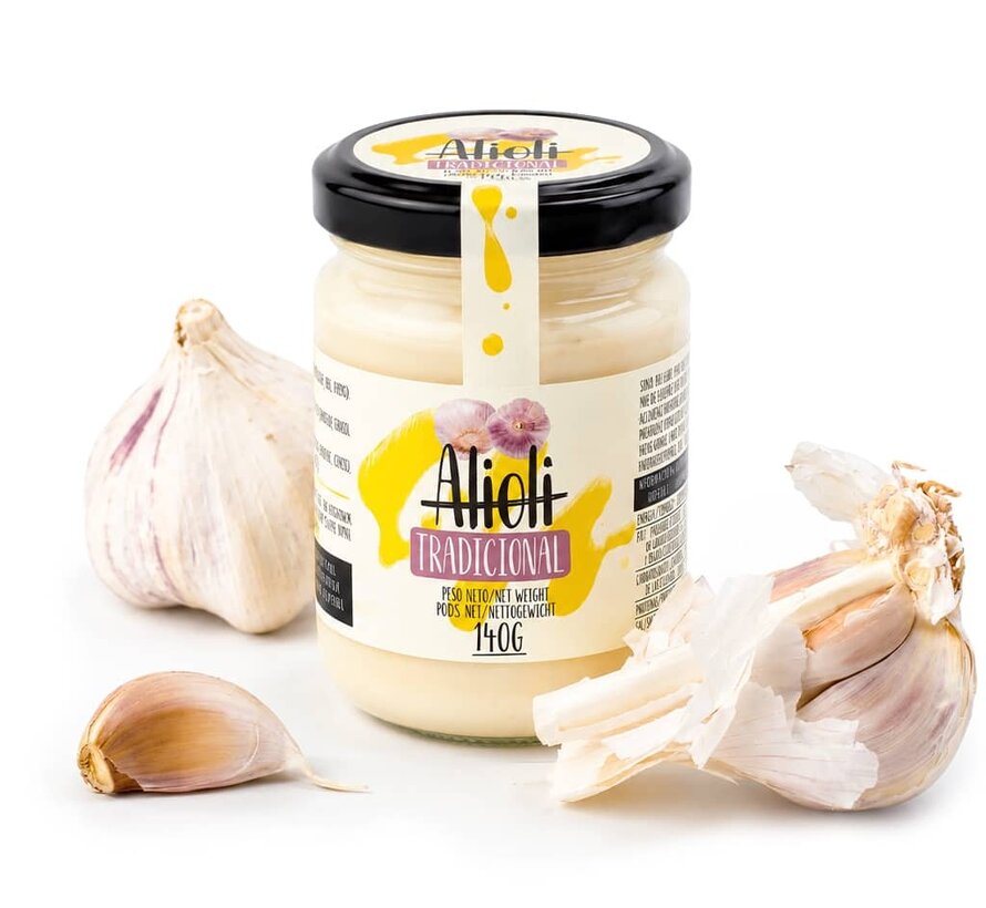 Spaanse Alioli naturel (Per 6 stuks)