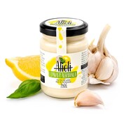 Alioli met citroen en basilicum (Per 6 stuks)