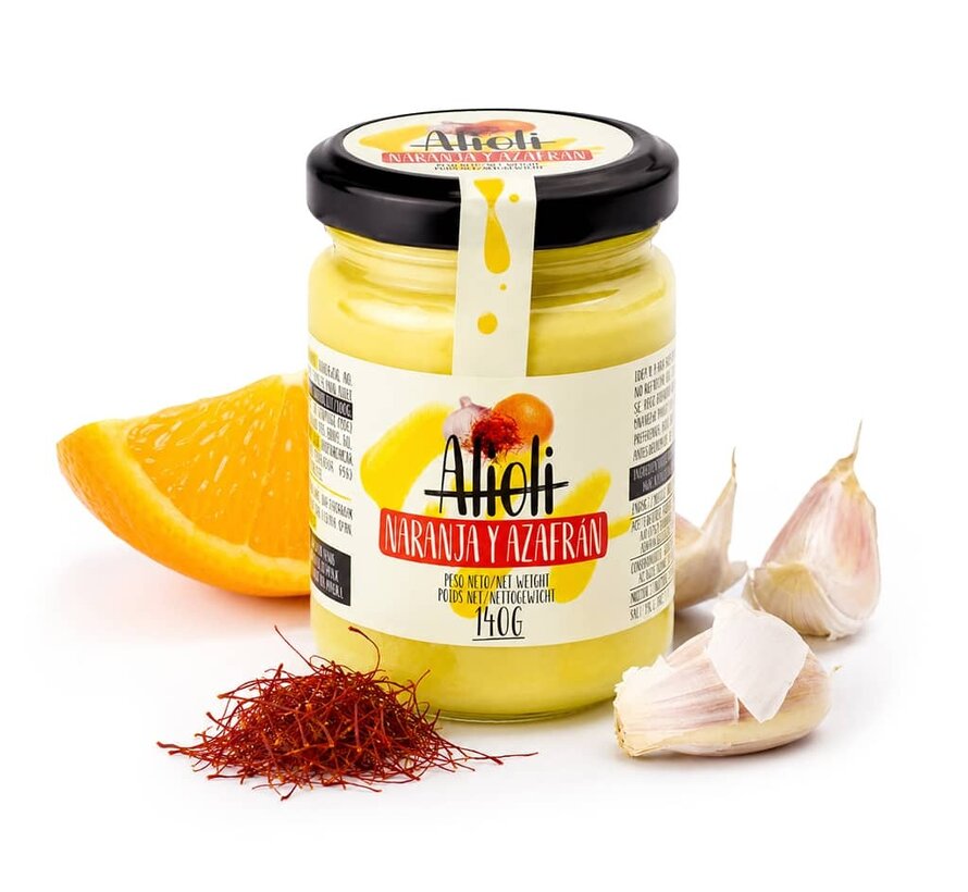 Alioli Naranja y Azafrán (Per 6 stuks)