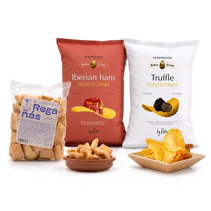 Spaanse chips en crackers