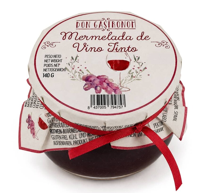 Rode wijn marmelade (Per 12 stuks)