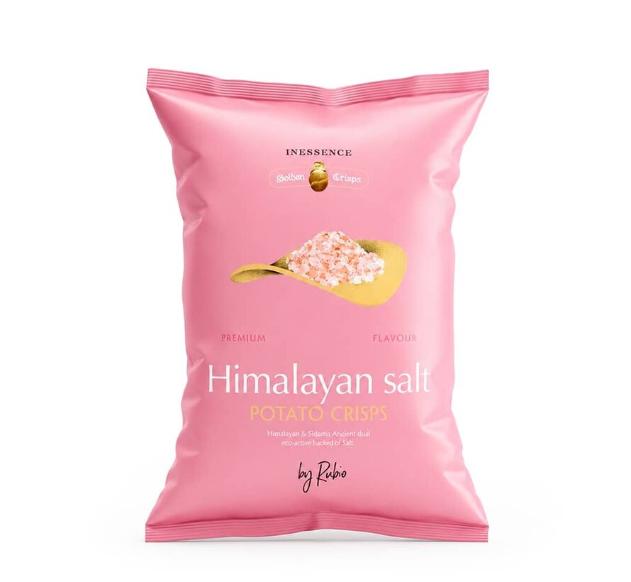 Olive oil en Himalaya zout chips  (Per 18 stuks)