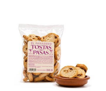 Toast met  Rozijnen (Per 18 stuks)