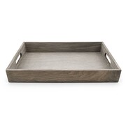 Houten dienblad ca 44x27x6 cm (5st)
