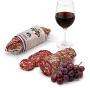 Salami met Barolo wijn vacuum verpakt (Per 5 stuks)