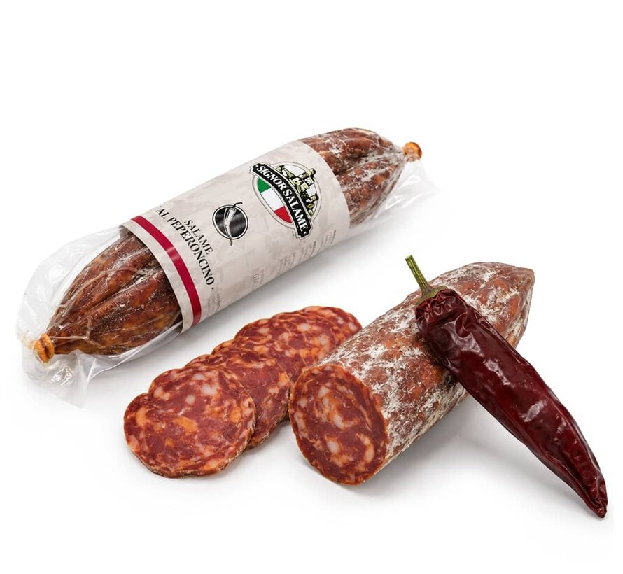 Salame Peperoncino vacuum verpakt (Per 5 stuks)