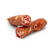 Droge worst Knoflook