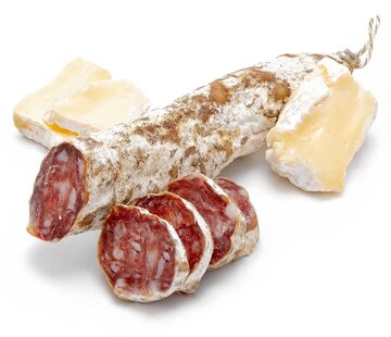 Franse worst met Camembert kaas (Per 6 stuks)