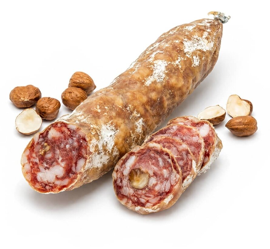 Gedroogde worst met hazelnoten (Per 6 stuks)