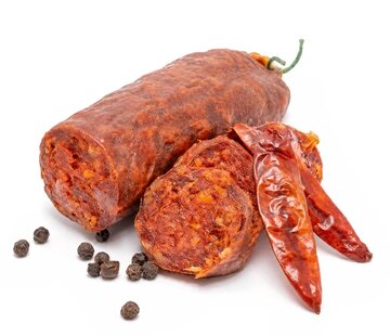 Franse worst piment d'Espelette (Per 6 stuks)