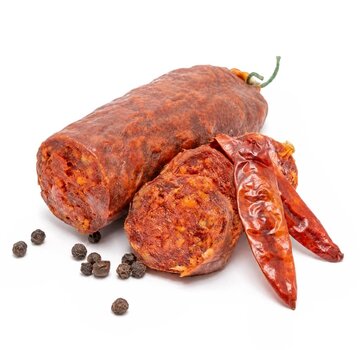 Franse worst piment d'Espelette (Per 6 stuks)