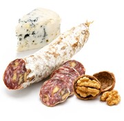 Franse worst met roquefort en walnoot (Per 6 stuks)