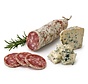 Gedroogde worst met Bleu d'Auvergne kaas (Per 6 stuks)