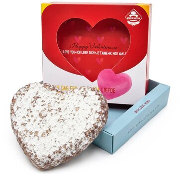 Valentijn Saucisson inclusief cadeaudoos (Per 5 stuks)