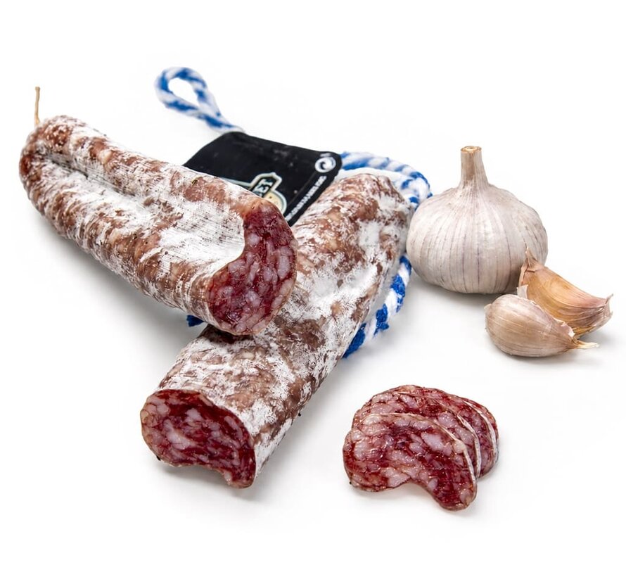 Spaanse gedroogde worst met knoflook (Per 5 stuks)