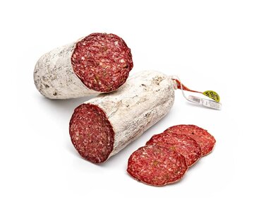 Maison Chillet Snijworst rund-kalkoen groene olijf (2,8 kilo) (Per stuk)