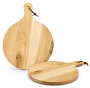 Borrelplank Old Look rond  met handgreep (Per 3 stuks)