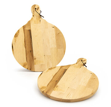 Borrelplank rond(Per 12 stuks)
