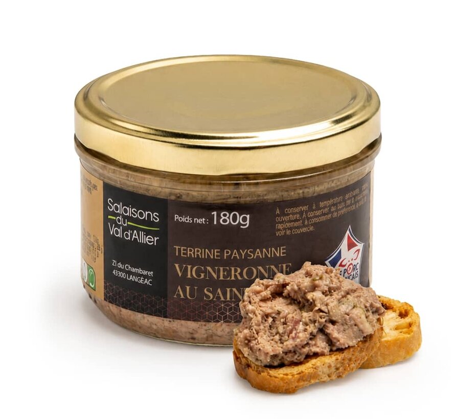 Terrine vigneronne au saint émilion (Per 6 stuks)
