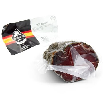 Droge halve ham omhuld met zwarte peper (Per stuk)